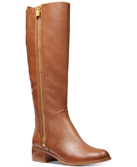 michael michael kors frenchie leather tall riding boots|MICHAEL MICHAEL KORS Frenchie Leather Tall Riding Boots .